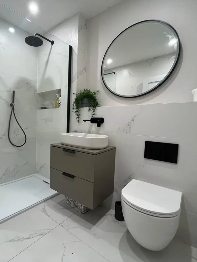 Modern bathroom design Dublin